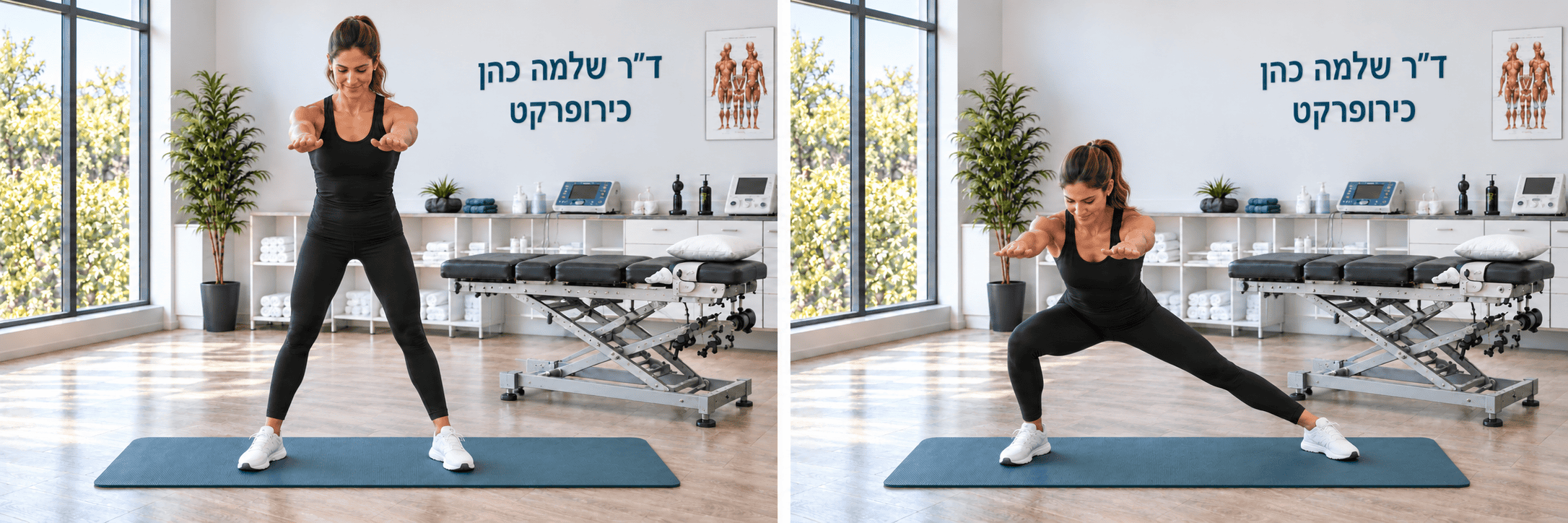 מכרע צדי בטווח מוגדל ומבוקר — התחלה וסיום